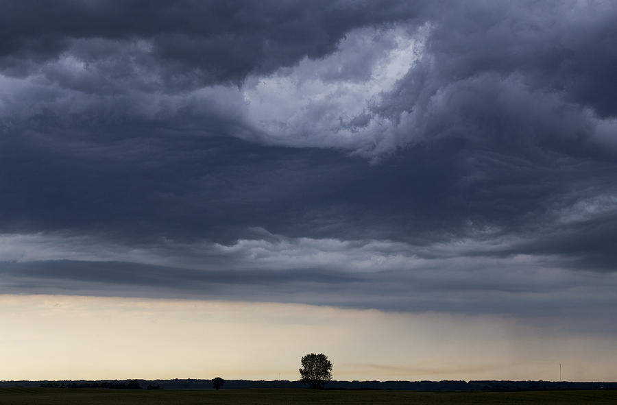 Storm Clouds Prairie Sky #9 Photograph by Mark Duffy