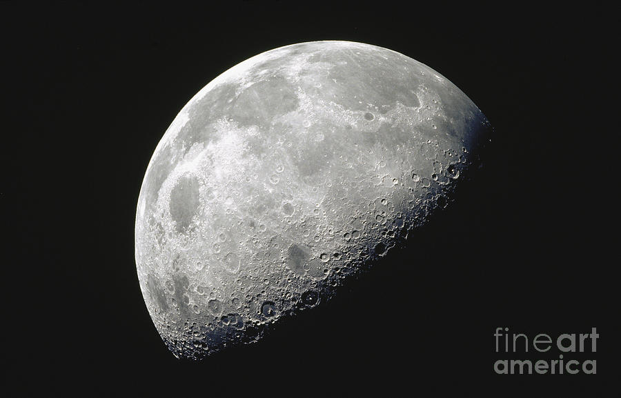 The Moon #9 Photograph by Stocktrek Images