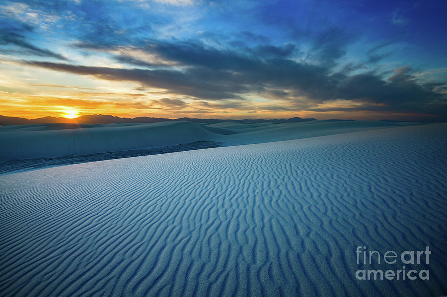 White Sands National Monument Photograph - The unique and beautiful White Sands National Monument in New Mexico. #6 by Jamie Pham