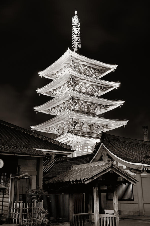 Tokyo temple #9 Photograph by Songquan Deng
