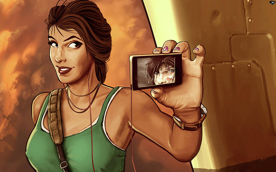 Tomb Raider Digital Art - Tomb Raider #9 by Super Lovely