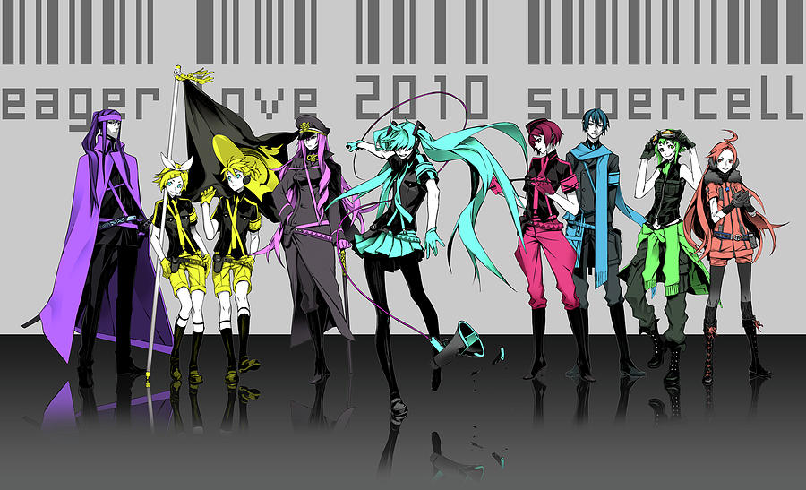 Vocaloid Digital Art - Vocaloid #9 by Maye Loeser
