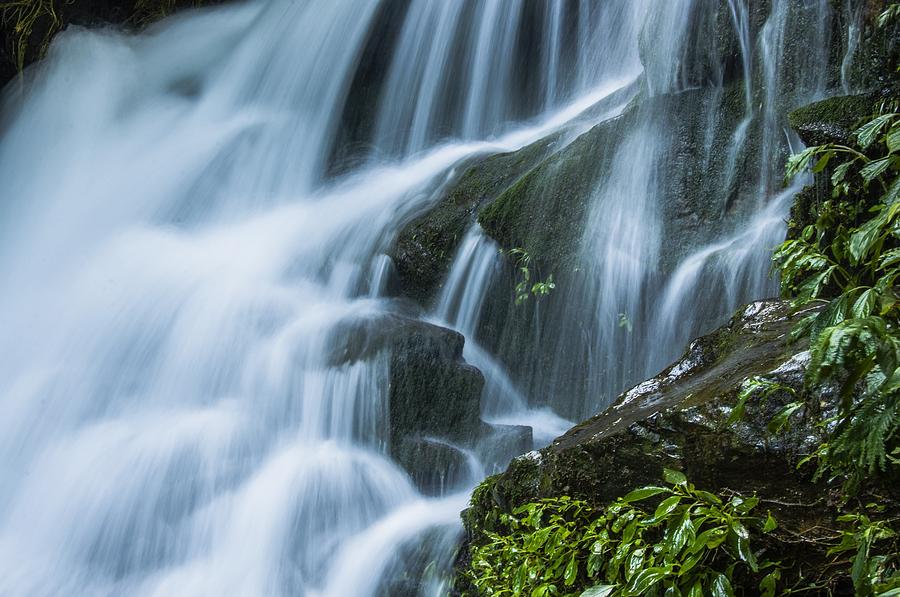 Waterfall scenery #9 Photograph by Carl Ning