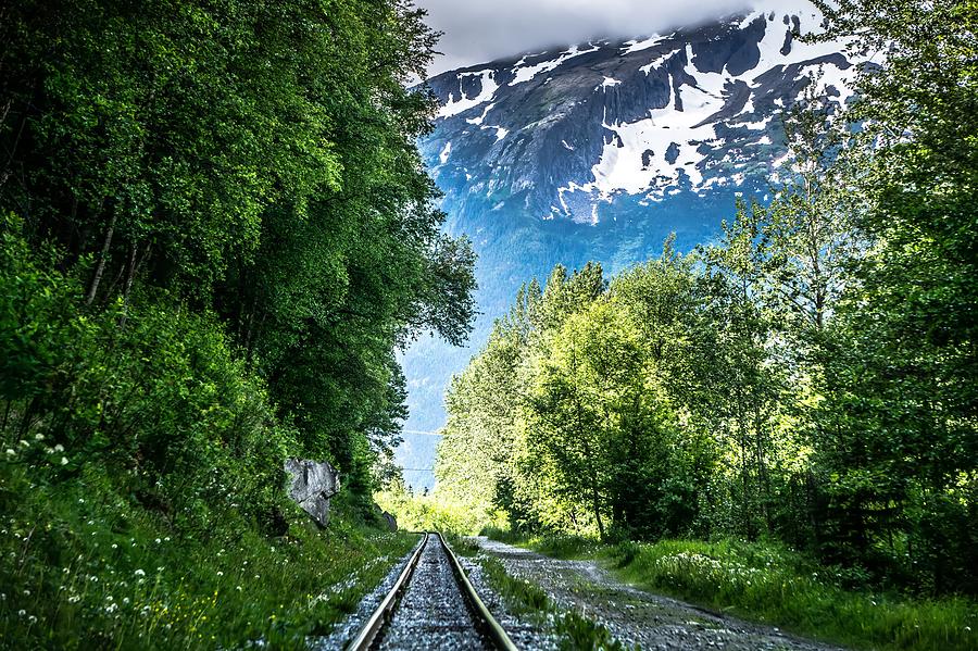 White Pass and Yukon Railway, Skagway, Alaska #9 Photograph by Alex Grichenko