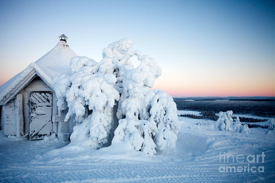 Winter in Lapland Finland #9 Photograph by Kati Finell