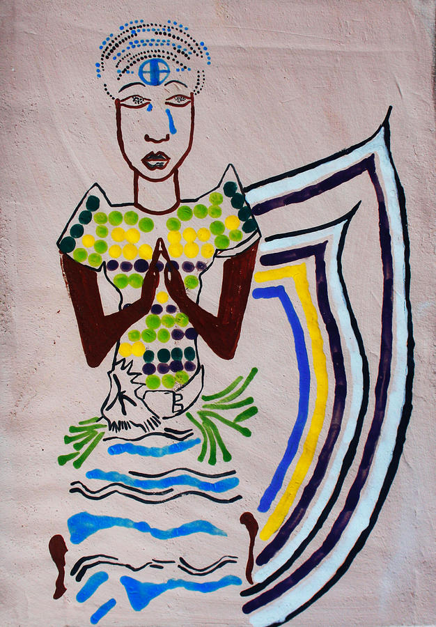 Wise Virgin #9 Painting by Gloria Ssali