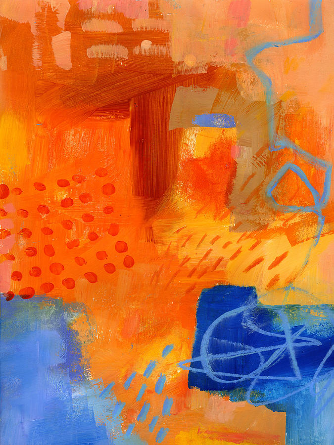 Abstract Painting - 90/100 by Jane Davies