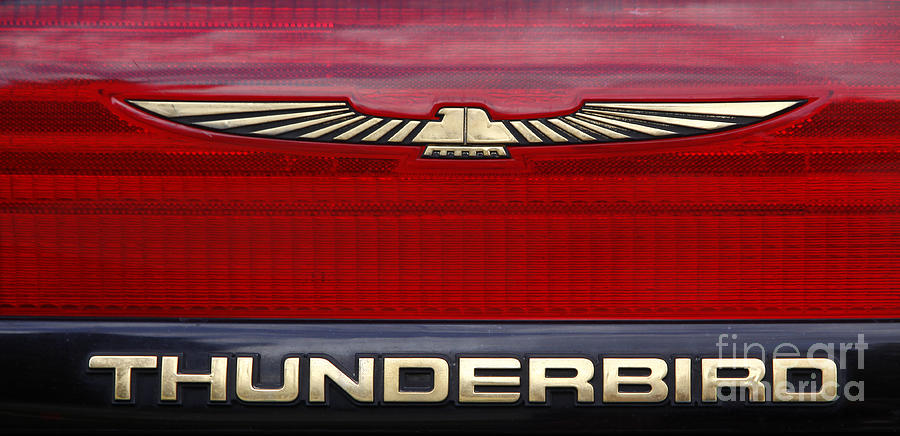 90s Thunderbird Photograph by Richard Lynch