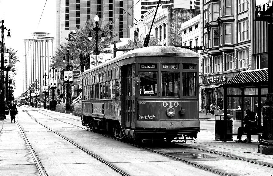 910 Car House Streetcar New Orleans Photograph by John Rizzuto