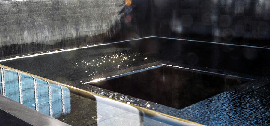 911 Memorial Pool 2016-1 Photograph by William Kimble