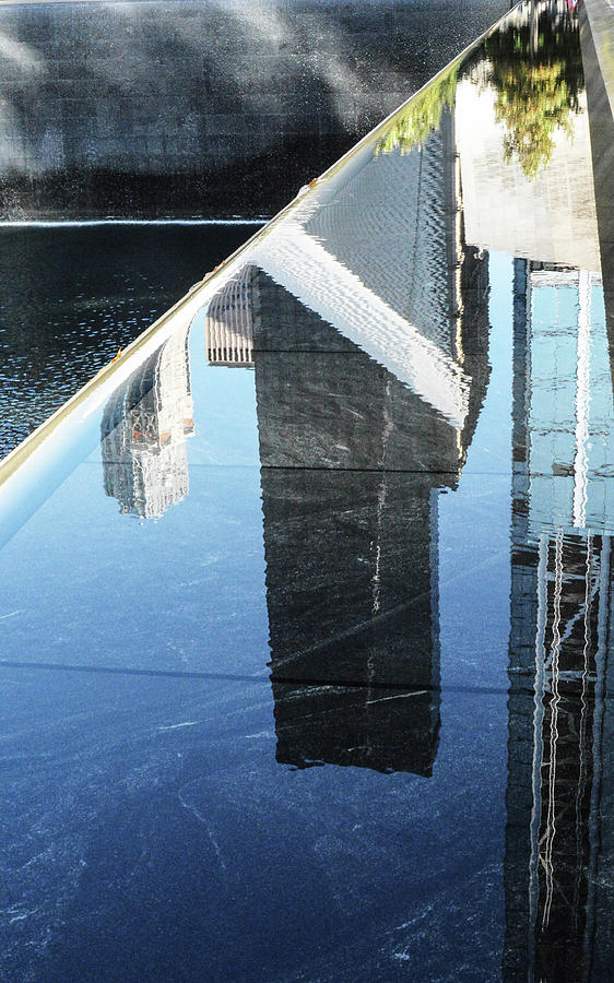 911 Memorial Pool 2016-4 Photograph by William Kimble