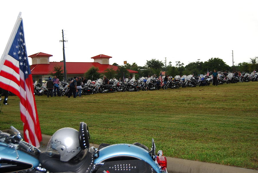 911 Ride Line Up Photograph by Angela J Murray 911 Ride Line Up Photograph by Angela J Murray