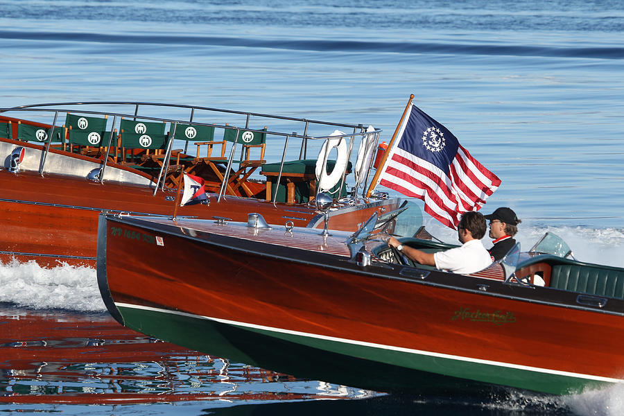Classic Wooden Runabouts #92 Photograph by Steven Lapkin