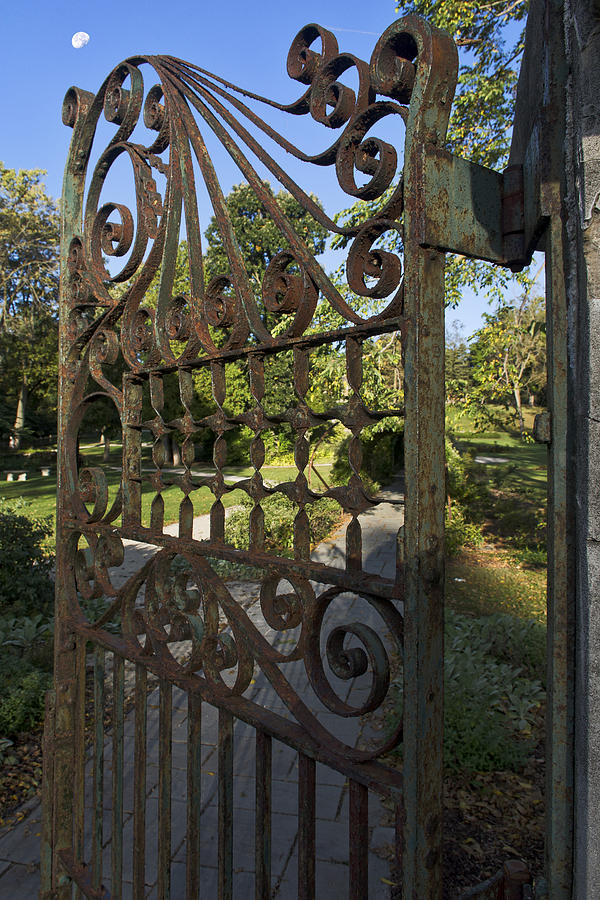 9386- Garden Gate Photograph