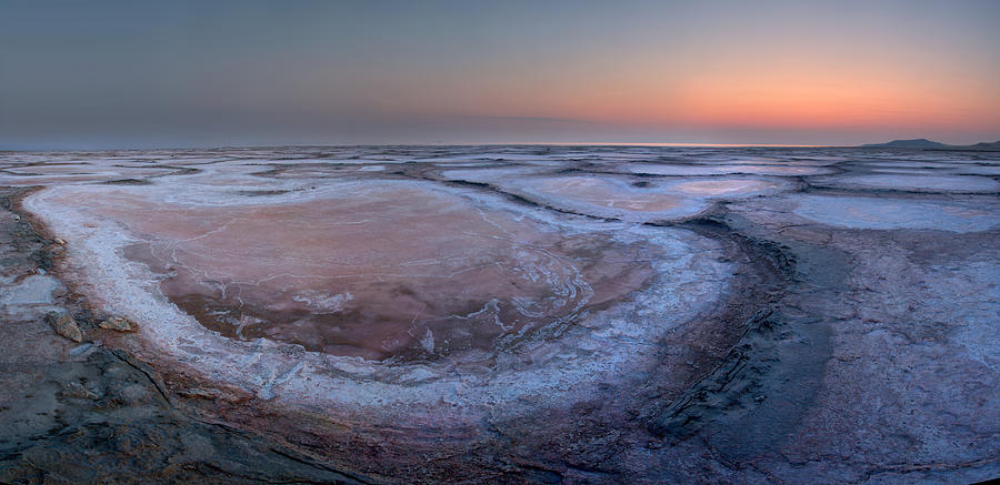 Sunset Photograph - 95 Degree Ice by David Andersen
