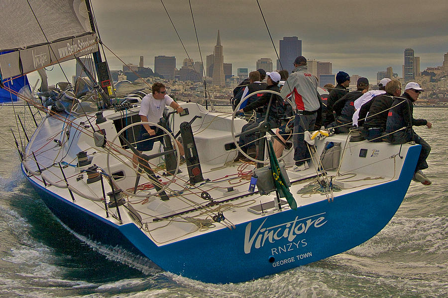 San Francisco Sailing #95 Photograph by Steven Lapkin