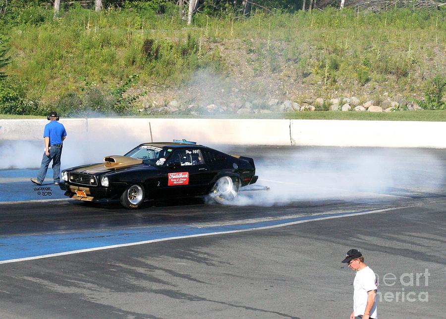 9553 08042013 Lebanon Valley Dragway Night of Fire Photograph by