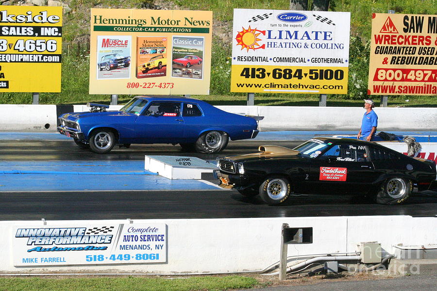 9557 08042013 Lebanon Valley Dragway Night of Fire Photograph by