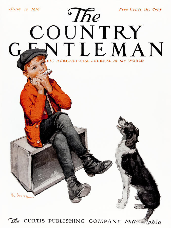 Cover Of Country Gentleman Agricultural #97 Photograph by Remsberg Inc