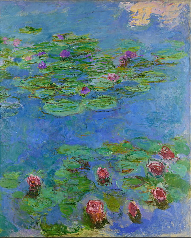 Water Lilies Painting by Claude Monet - Fine Art America