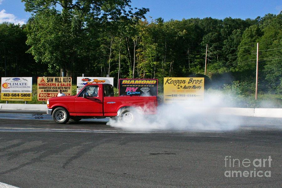 9745 08042013 Lebanon Valley Dragway Night of Fire Photograph by