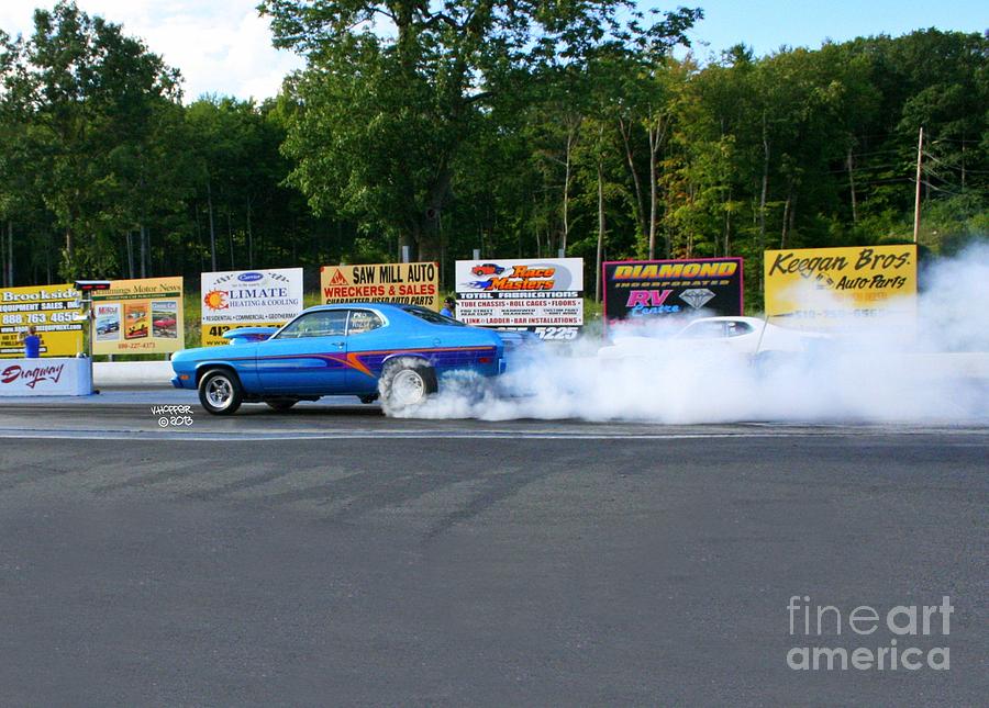 9770 08042013 Lebanon Valley Dragway Night of Fire Photograph by