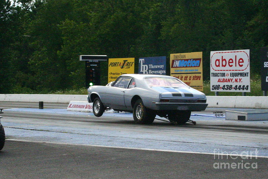 9930 08042013 Lebanon Valley Dragway Night of Fire Photograph by