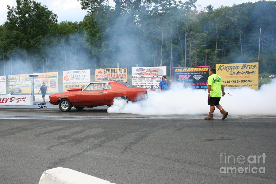 9993 08042013 Lebanon Valley Dragway Night of Fire Photograph by