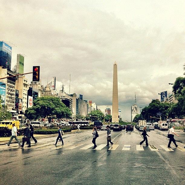 Urban Photograph - 9th Of July. #argentina #buenosaires by Jorge Cibils