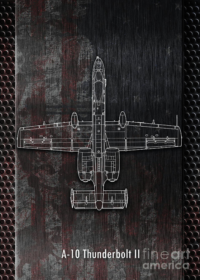 A-10 Thunderbolt II Digital Art by Airpower Art