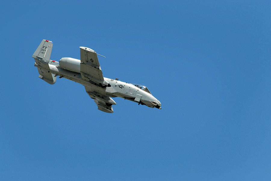 A-10 Warthog Diving Photograph by Murray Bloom
