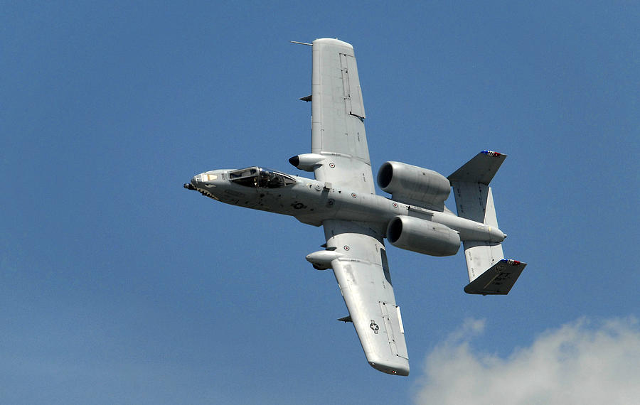 Airplane Photograph - A-10 Warthog by Murray Bloom