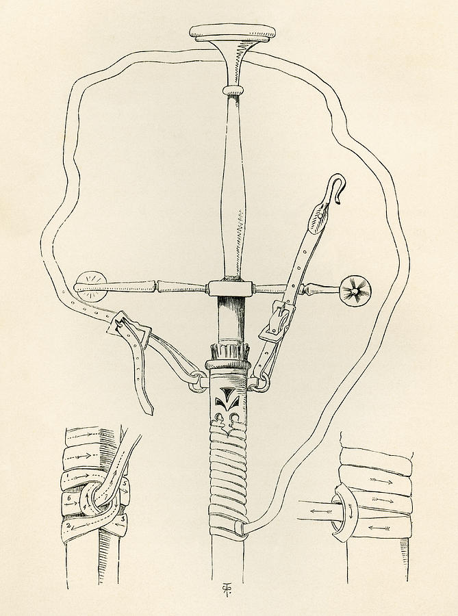 A 15th Century Sword And Scabbard Drawing by Vintage Design Pics