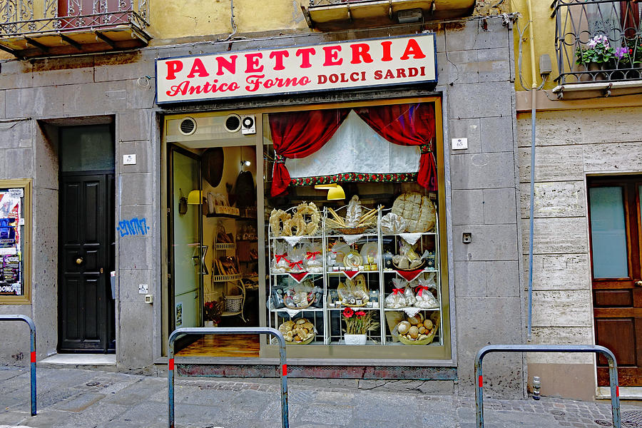 A Bakery In Cagliari Sardinia Photograph by Rick Rosenshein