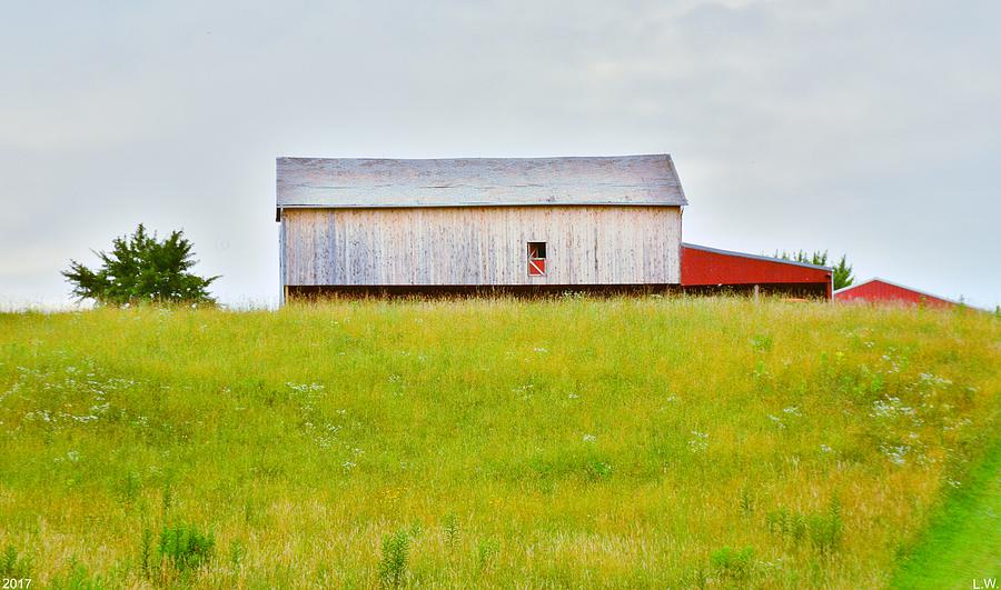 A Barn On A Hill Photograph by Lisa Wooten