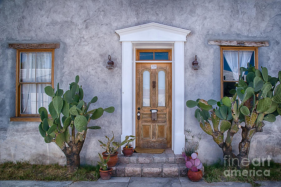 A Barrio Viejo Transformed Sonoran Home Photograph by Priscilla Burgers