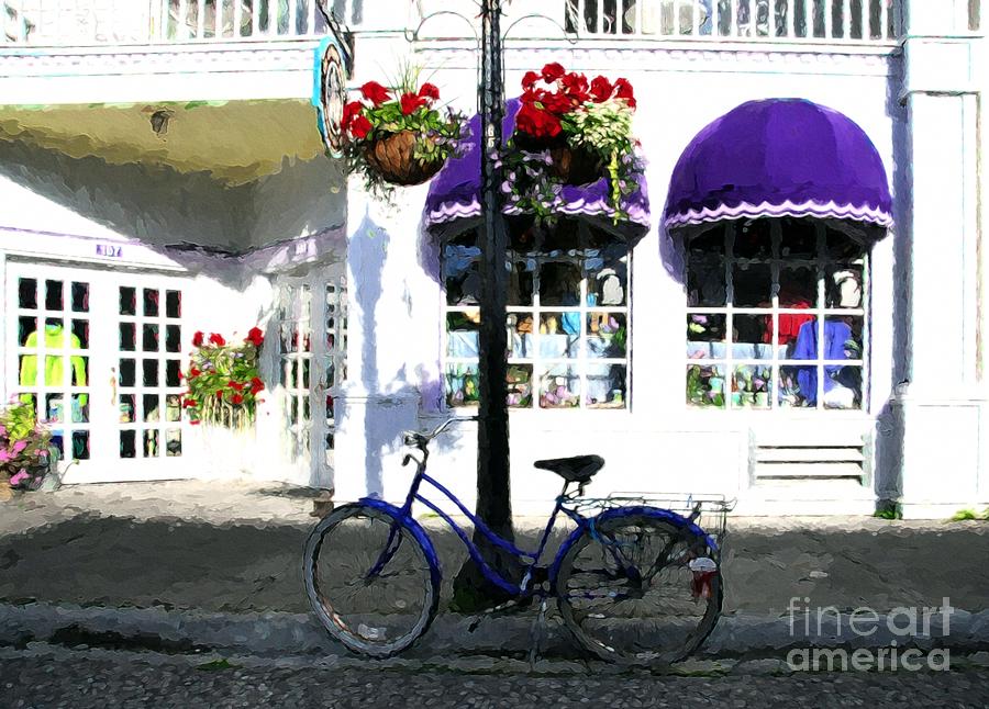 A Bicycle On Mackinac Island Photograph by Mel Steinhauer