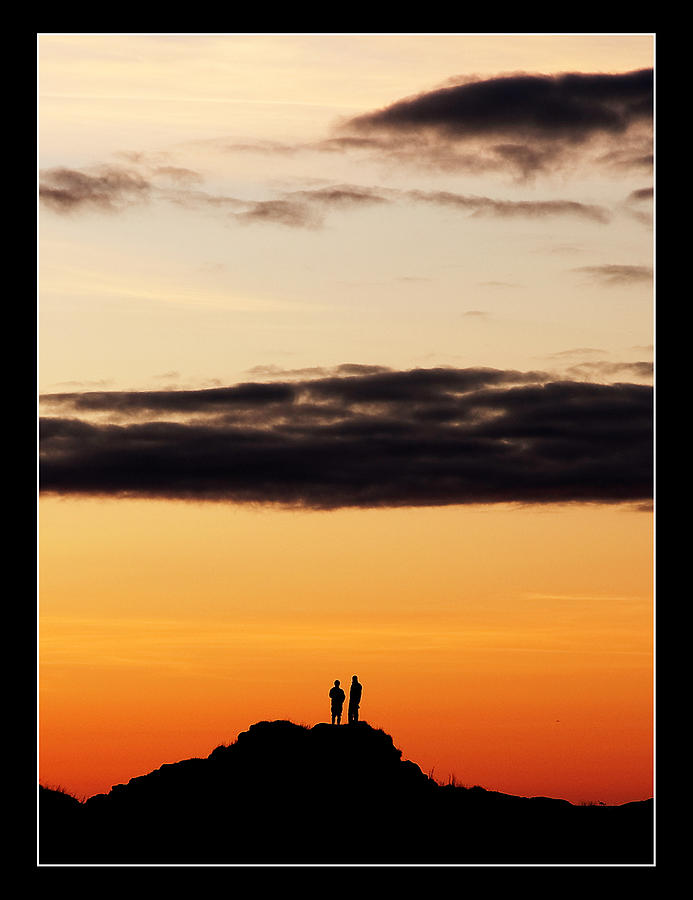 Sunset Photograph - A big sky by Mark Denham