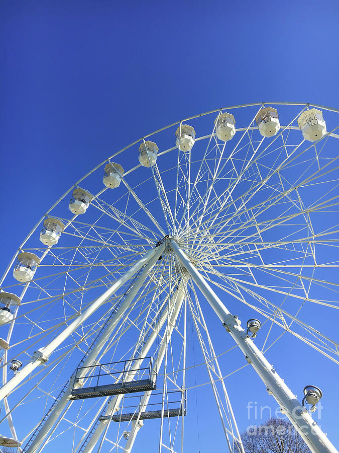 A Big wheel Photograph by Tom Gowanlock