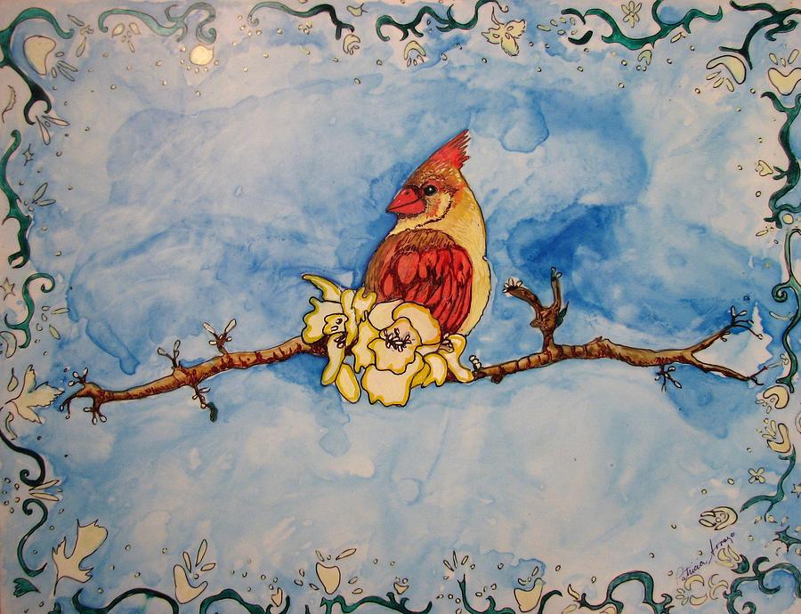 A Birds Delight Painting by Patricia Arroyo