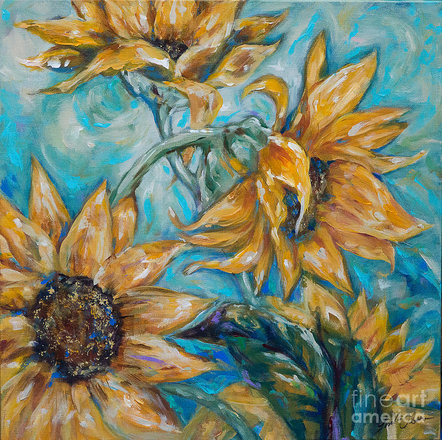 A Bit of Sunshine Painting by Linda Olsen