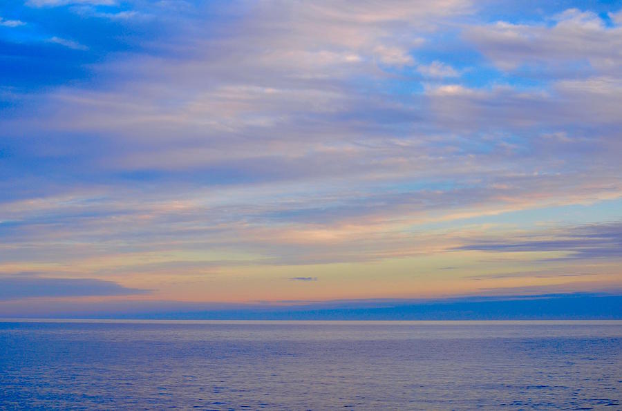A Blue-tiful Day on Lake Superior Photograph by Hella Buchheim