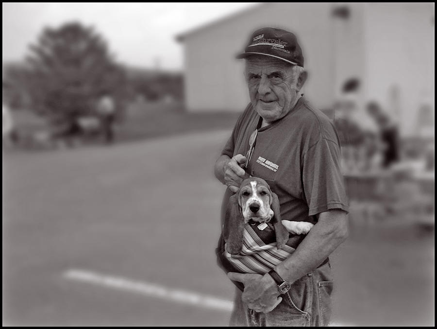 A Boy and His Beagle Photograph by Wayne King