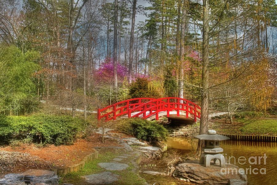 Bridge Photograph - A Bridge to Spring by Benanne Stiens