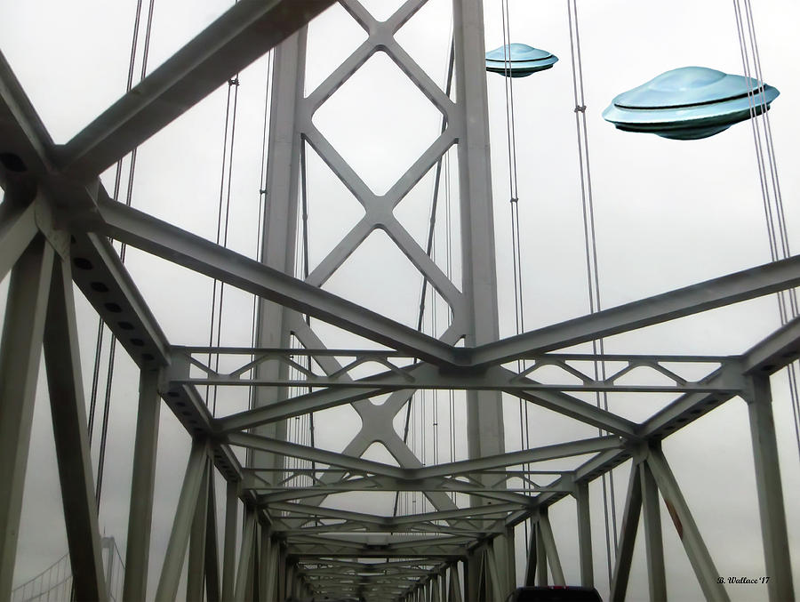 Science Fiction Photograph - A Bridge Too Far by Brian Wallace