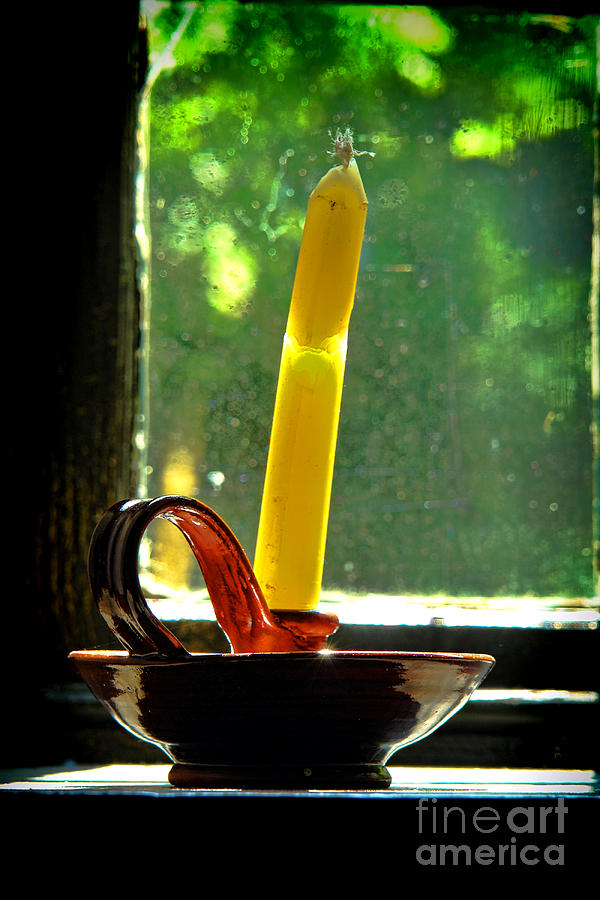 A Broken Candle Photograph by Olivier Le Queinec