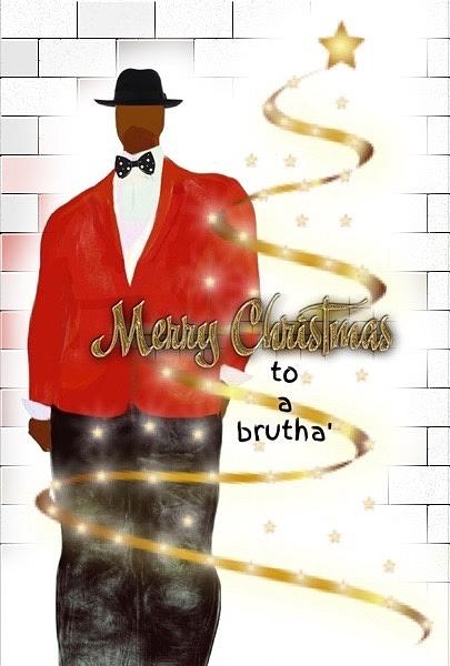 A Bruthas Christmas Digital Art by Romaine Head