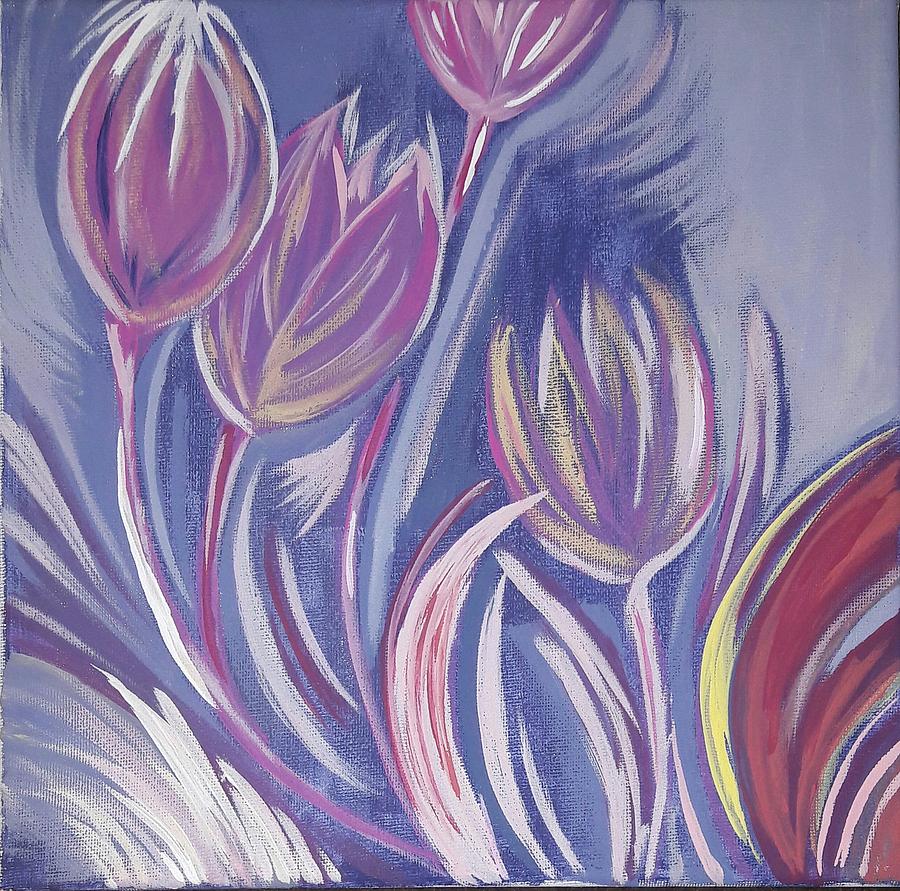 A Bunch Oftulips Painting