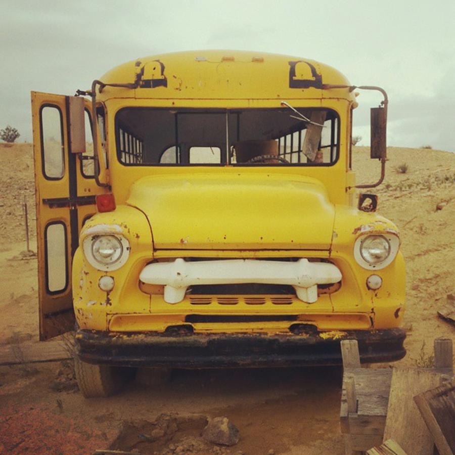 A Bus We Found Down In Terlingua,tx Photograph by Jaclyn King