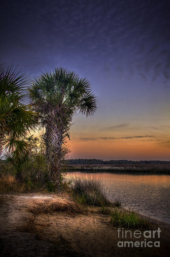 Sunset Photograph - A Calm Reality by Marvin Spates